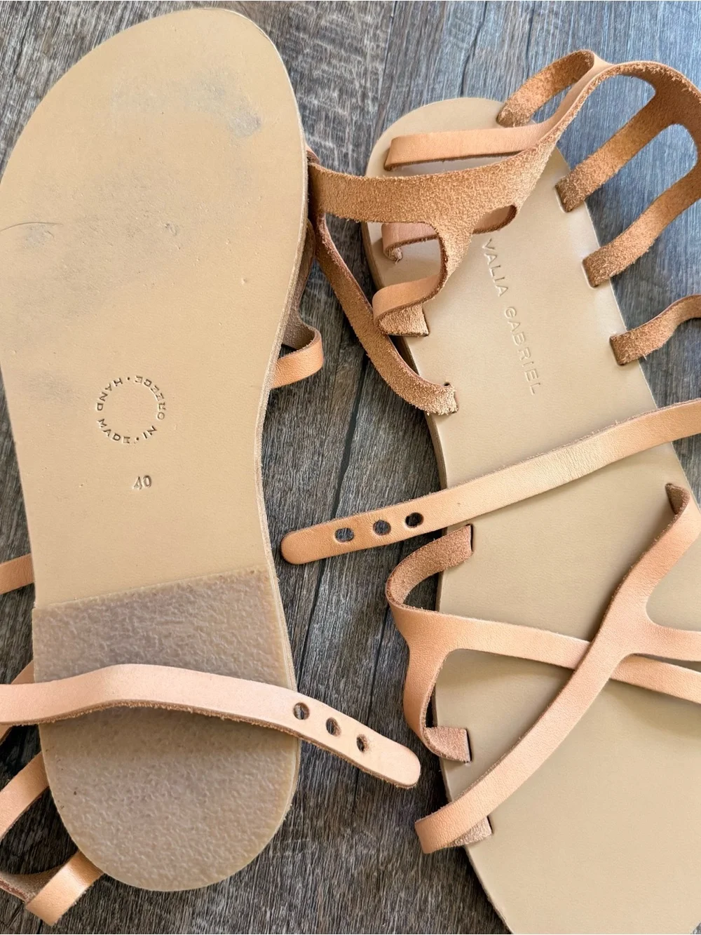 Valia Gabriel Handmade Jericho gladiator sandal - Picture 3 of 4